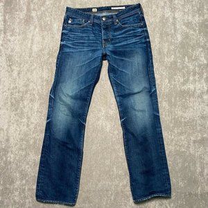 Adriano Goldschmied Protege Slim Straight Men's Jeans Size 32 Made In USA